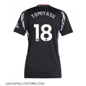 Arsenal Takehiro Tomiyasu #18 Vieraspaita Naisten 2024-25 Lyhythihainen